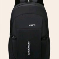 Mochila urbana negra(uso diario/trabajo)